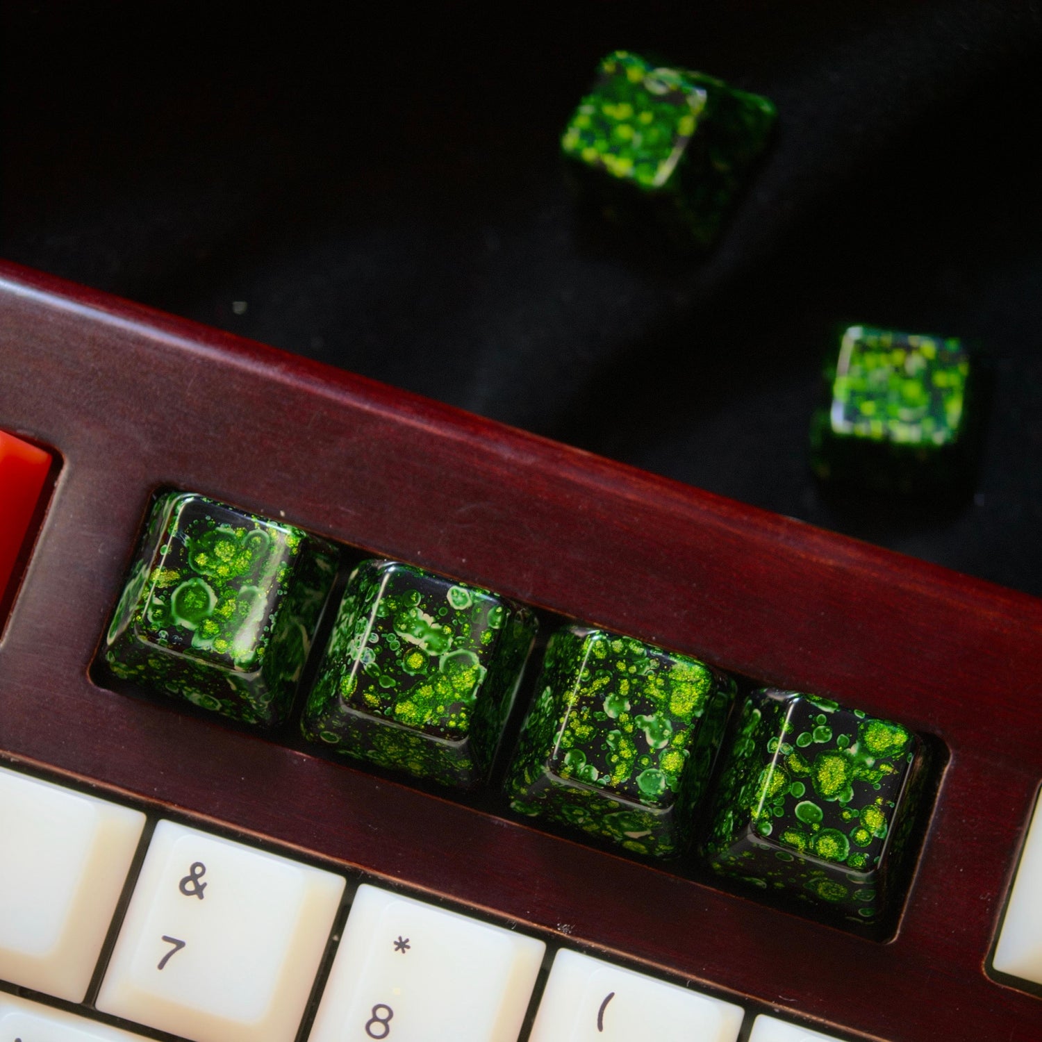Lacquered Ceramic Keycaps